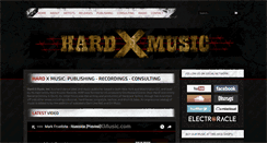 Desktop Screenshot of hardxmusic.com